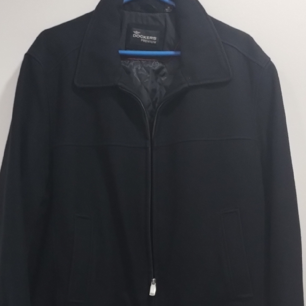 Dockers Premium Black Coat